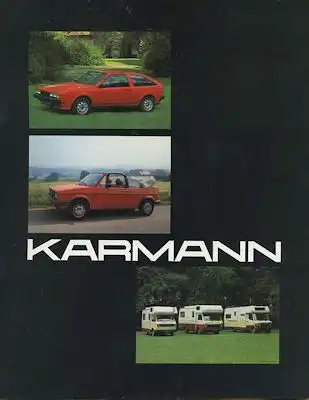 VW / Karmann Programm ca. 1982