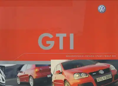 VW Golf 5 GTI Pressemappe 8.2003