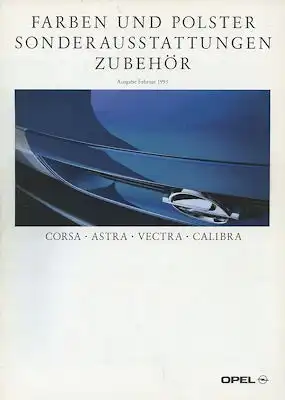 Opel Zubehör Prospekt 2.1993