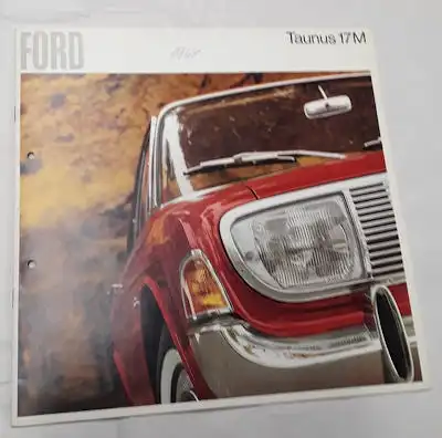 Ford Taunus 17 M Prospekt ca. 1965