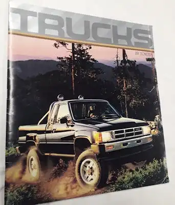 Toyota Trucks (Pickups) US-Prospekt 1985 e