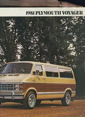 Plymouth Voyager Prospekt 1981