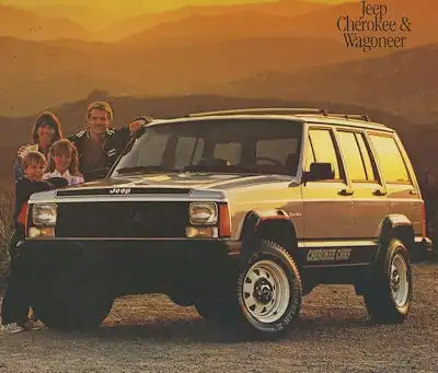 Jeep Cherokee + Wagoneer Prospekt 7.1985