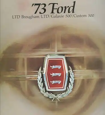 Ford US-Modelle Programm 1973