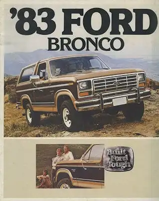 Ford Bronco Prospekt 1983