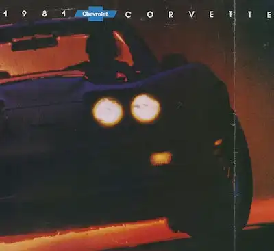 Chevrolet Corvette Prospekt 1981