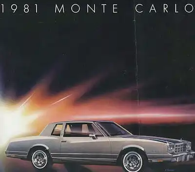 Chevrolet Monte Carlo Prospekt 1981