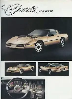 Chevrolet Corvette Prospekt 9.1983