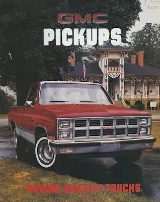 GMC Trucks (Pickups) Prospekt 1981