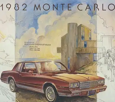 Chevrolet Monte Carlo Prospekt 1982