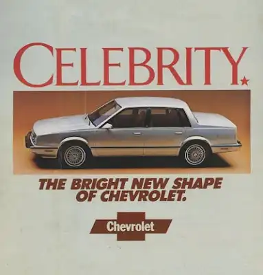 Chevrolet Celebrity Prospekt 11.1981