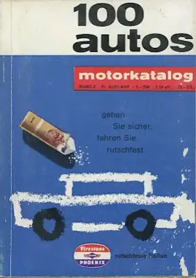 Motorkatalog 100 Autos Band 2 4.1965