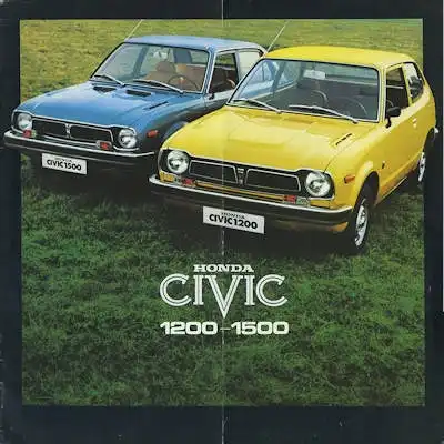 Honda Civic Prospekt 1976