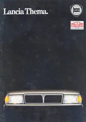 Lancia Thema Prospekt 10.1985