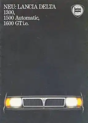 Lancia Delta Prospekt 9.1986