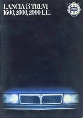 Lancia Trevi Prospekt ca. 1983