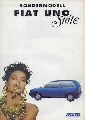 Fiat Uno Suite Prospekt 4.1993