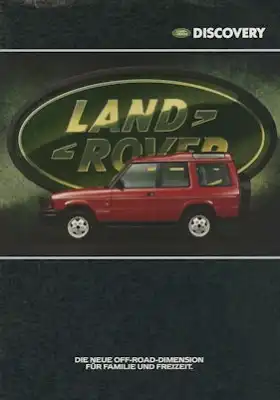 Land Rover Discovery Prospekt ca. 1989