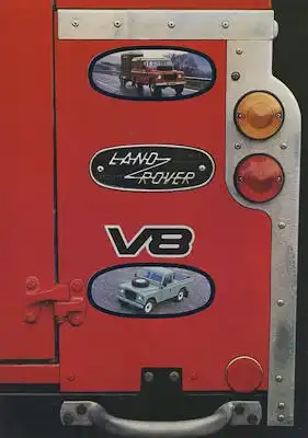 Land Rover V 8 Prospekt 5.1979