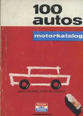 Motorkatalog 100 Autos Band 2 9.1965