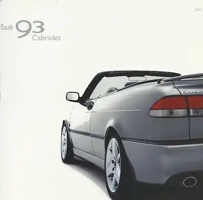 Saab 93 Cabriolet Prospekt 2002