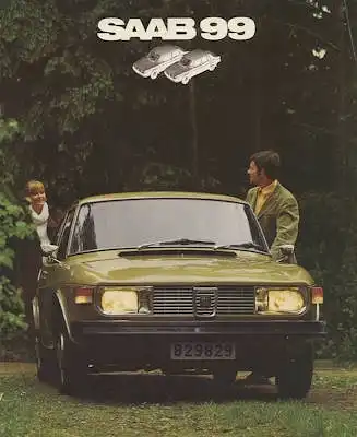Saab 99 Prospekt 1972