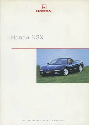 Honda NSX Prospekt 9.1999