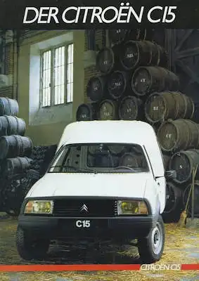 Citroen C 15 Prospekt 1.1985