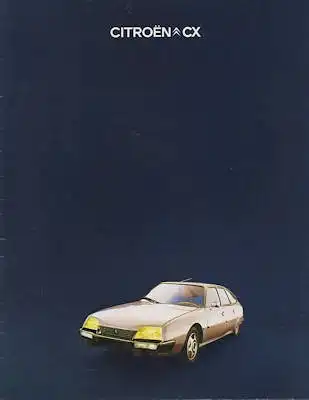 Citroen CX Prospekt 8.1976
