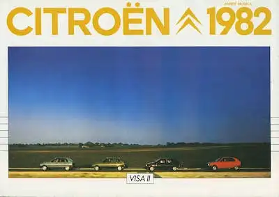 Citroen Visa II Prospekt 5.1981 f