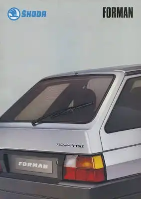 Skoda Forman Prospekt ca. 1992