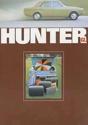 Chrysler Hunter Prospekt ca. 1979