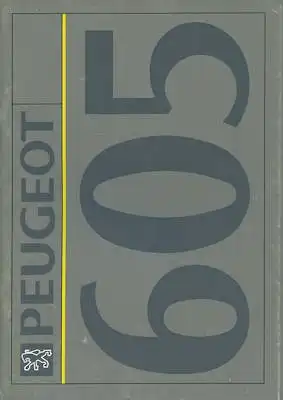 Peugeot 605 Prospekt 1992
