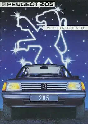 Peugeot 205 Prospekt 1984