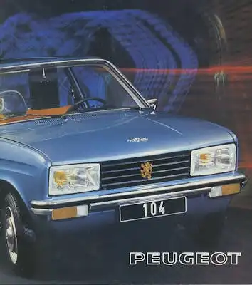 Peugeot 104 C Prospekt 1975