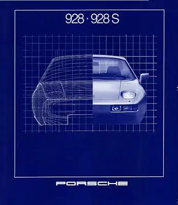 Porsche 928 928 S Prospekt 1981
