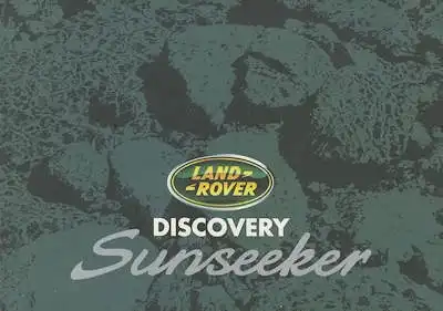 Land Rover Discovery Sunseeker Prospekt 6.1993