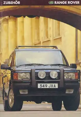 Range Rover Zubehör Prospekt 4.1997