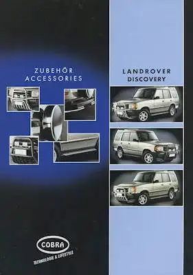 Land Rover Discovery / Cobra Zubehör Prospekt 1998