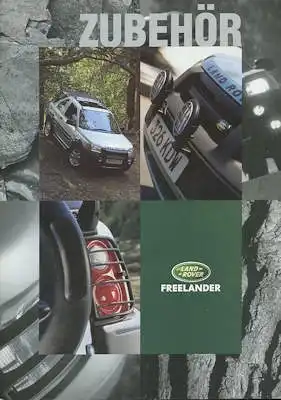 Land Rover Freelander Zubehör Prospekt 1998