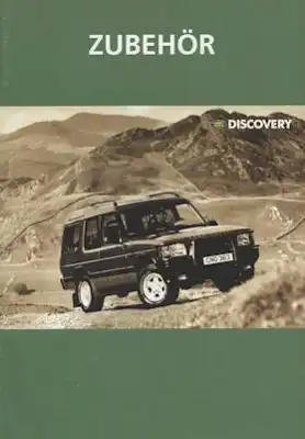 Land Rover Discovery Zubehör Prospekt 4.1997