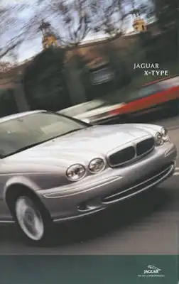 Jaguar X Type Prospekt 2002