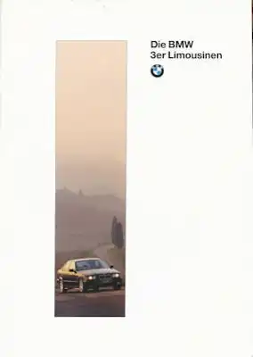 BMW 3er Limousinen Prospekt 1995