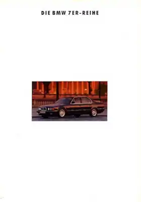 BMW 7er Prospekt 1993