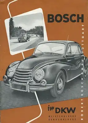 Bosch im DKW Sonder- / Meisterklasse 11.1954