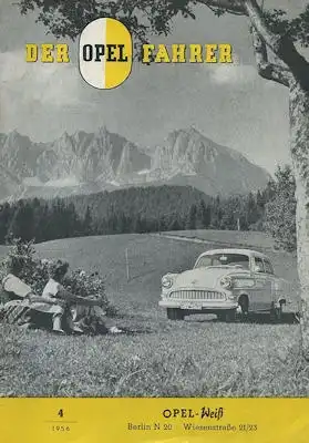 Der Opel Fahrer 1956 Heft 4