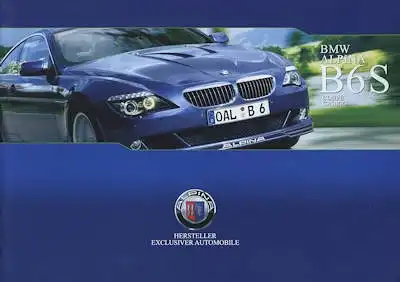 BMW Alpina B 6 S Prospekt 9.2007