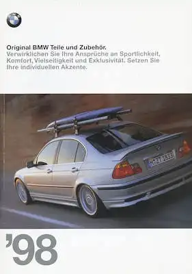 BMW Teile und Zubehör Katalog 1998