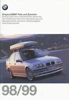 BMW Teile und Zubehör Katalog 1998/99