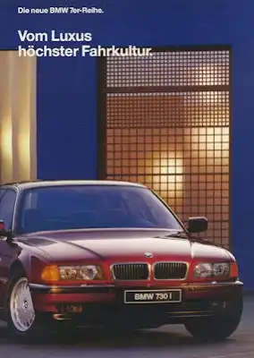 BMW 7er Prospekt 1994